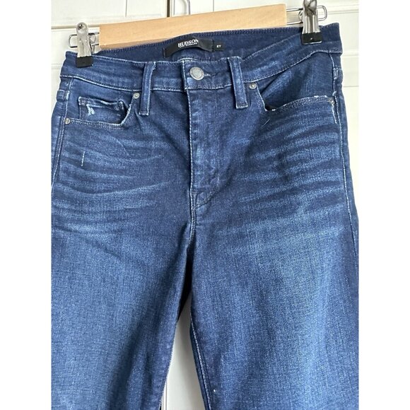 Hudson Skinny Jean Womens 27 Nico Blue Denim‎ Medium Wash - Picture 2 of 10